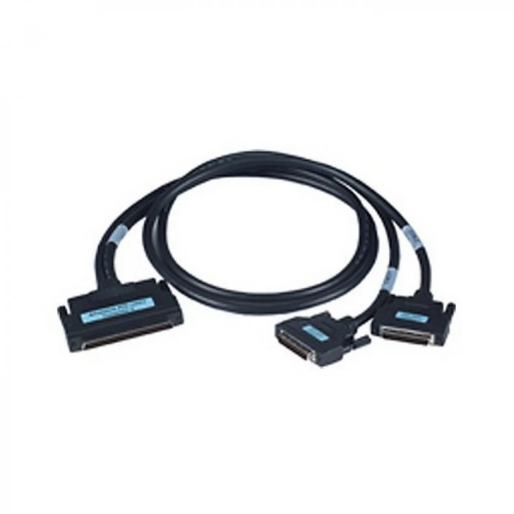 Кабель Advantech PCL-10251-2E интерфейсный SCSI-100 to 2*SCSI-50 Shielded Cable, 2m, P.V.C. jacket 100-Pin to two 50-Pin SCSI Cable, Half pitch 100 pin: Male gold flash contacts, black insulator, 25