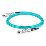 QSFP28, 100GE Active Optical Cable, 20 meters, Standard Temperature (0 through 70 DEGREE C), 3.5W, DDM, Pull Tab