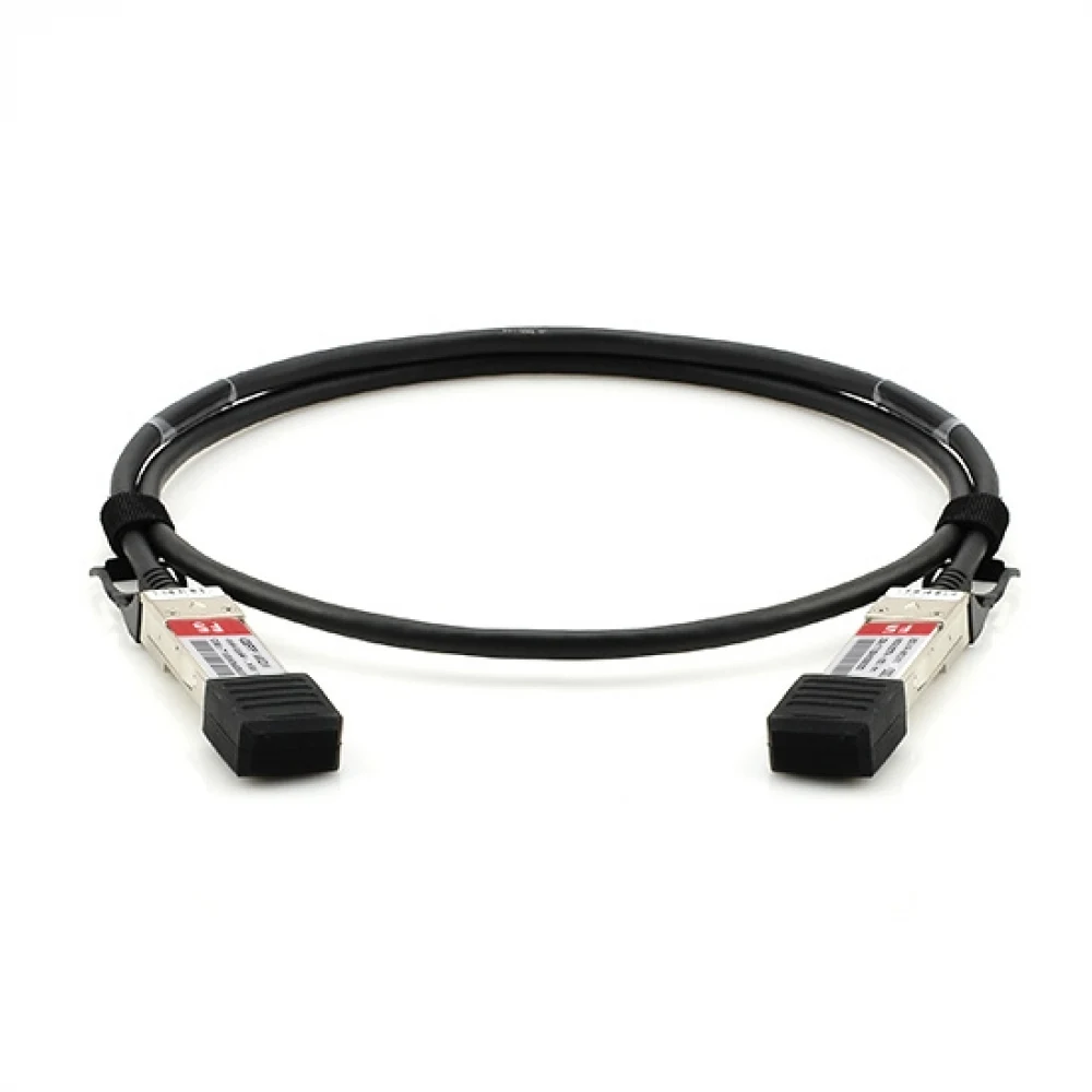 QSFP+, 40GE Active Direct Attach Copper Cable, 10 meters, Industrial Temperature (-40 through 85 DEGREE C), 0.058W, 28 AWG