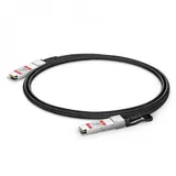 QSFP+, 40GE Direct Attach Copper Cable, 5 meters, Industrial Temperature (-40 through 85 DEGREE C), 0.015W, 26 AWG