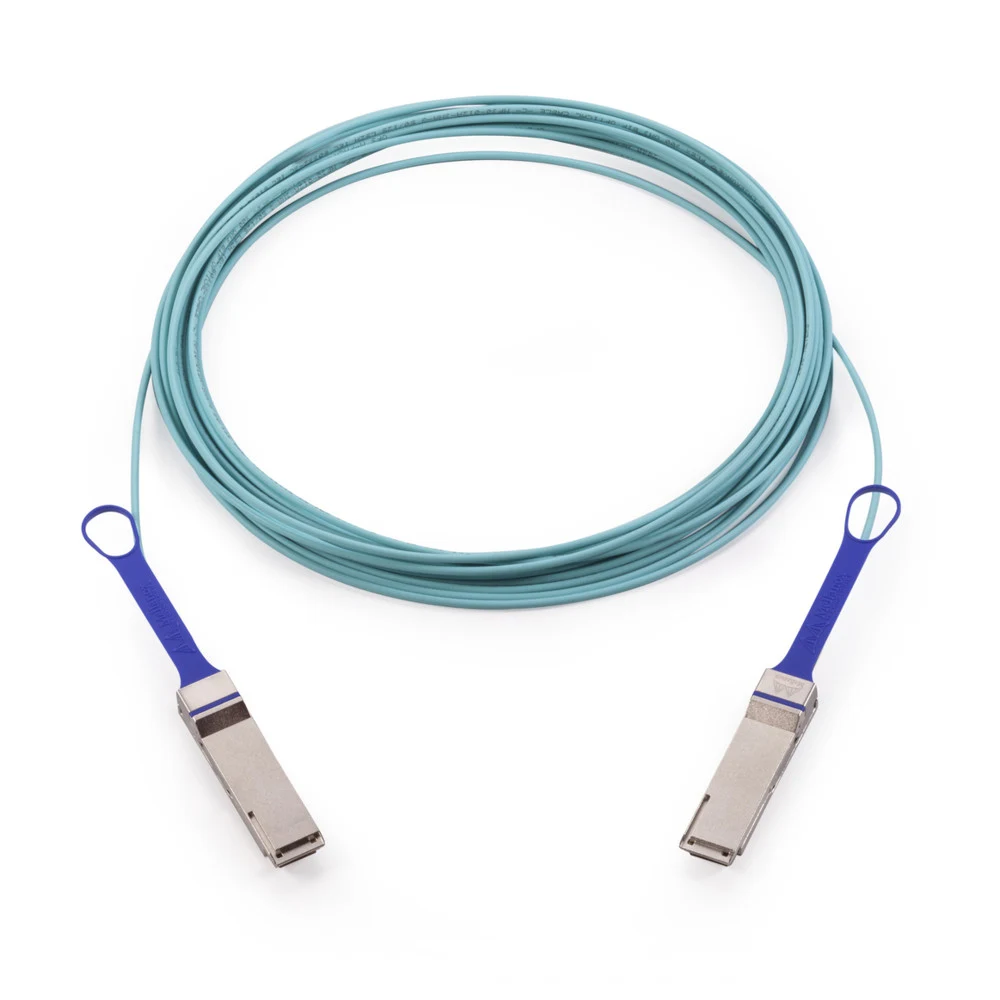 Кабель оптический/ Mellanox® active fiber cable, ETH 100GbE, 100Gb/s, QSFP, LSZH, 5m