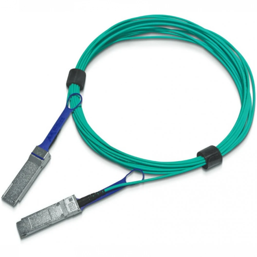 Кабель MFA1A00-E010 Mellanox® active fiber cable, IB EDR, up to 100Gb/s, QSFP, LSZH, 10m