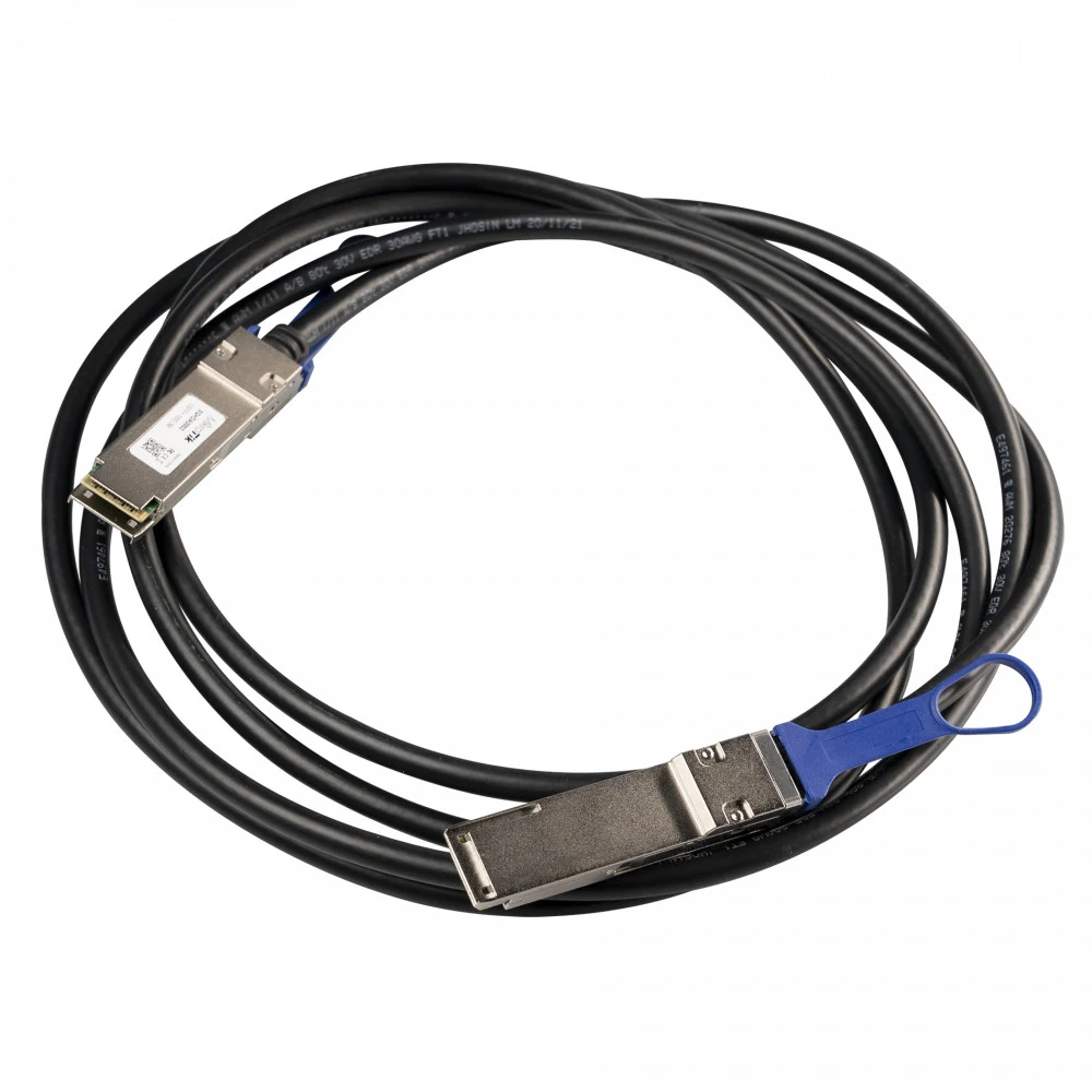 Кабель/ XQ+DA0003 InfiniBand cable 3 m QSFP+ to QSFP+ / QSFP28 to QSFP28 Black