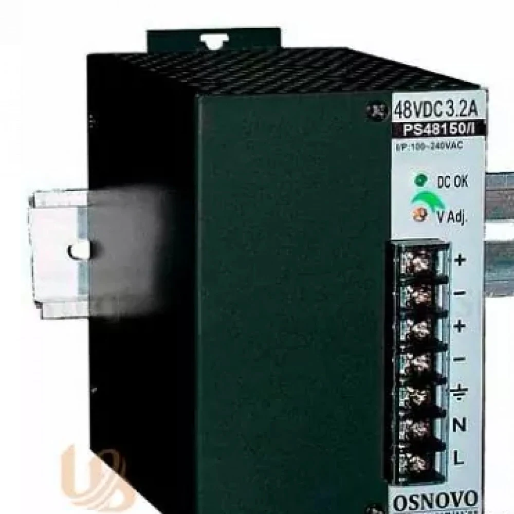 Блок питания/ OSNOVO Промышленный блок питания. DC48V, 3.2A (150W). Диапазон входных напряжений: AC195-265V