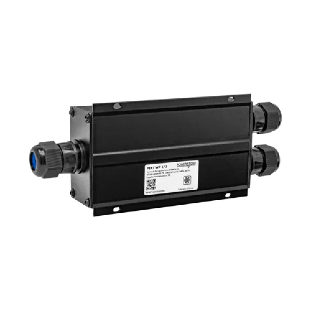 Уличный PoE удлинитель/коммутатор Ethernet PEXT-WP 1/2 10/100/1000BASE-TX, 1x802.3af/at/bt, 2x802.3af/at