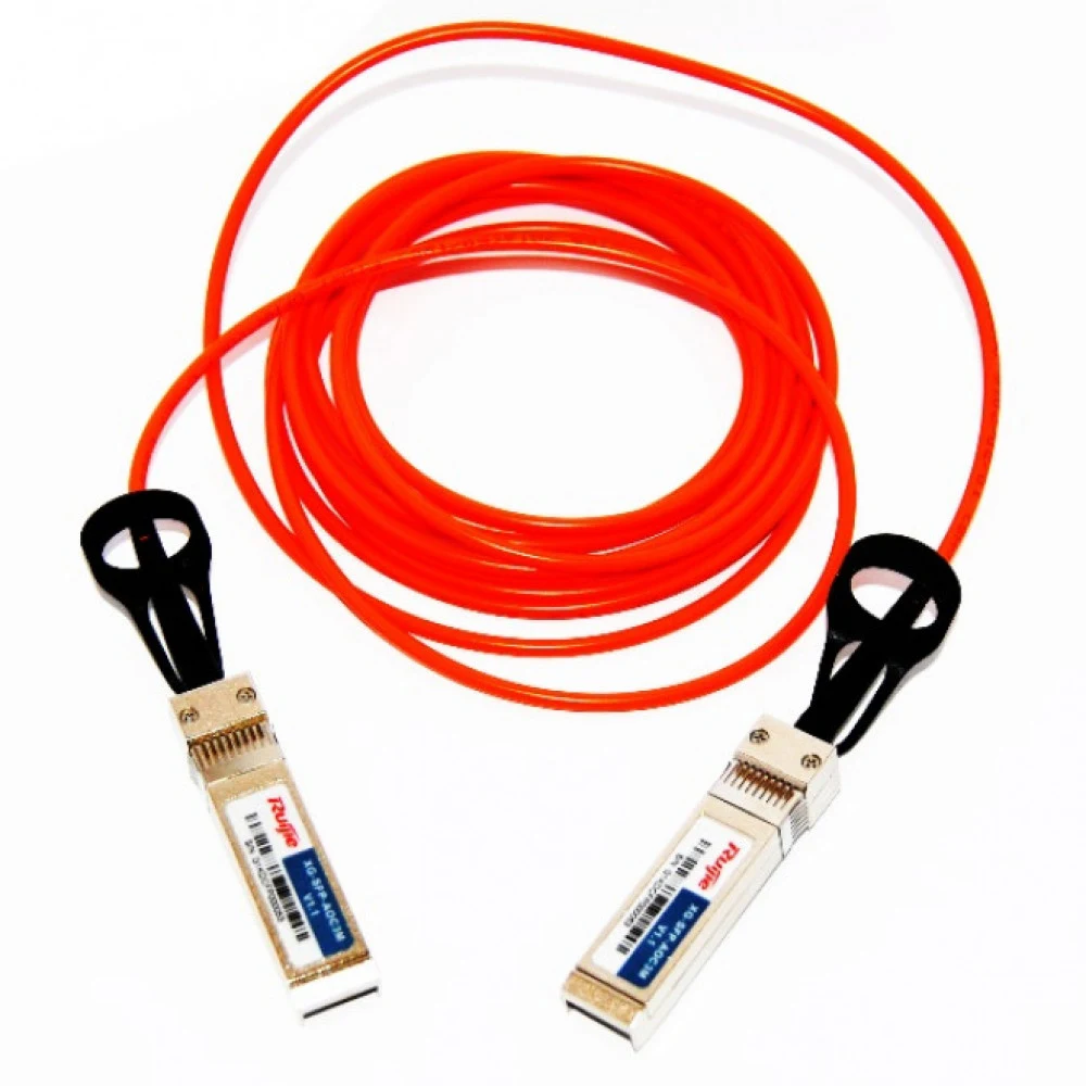 Ruijie Reyee 10GBASE SFP+ Optical Stack Cable (included both side transceivers), 5 Meter