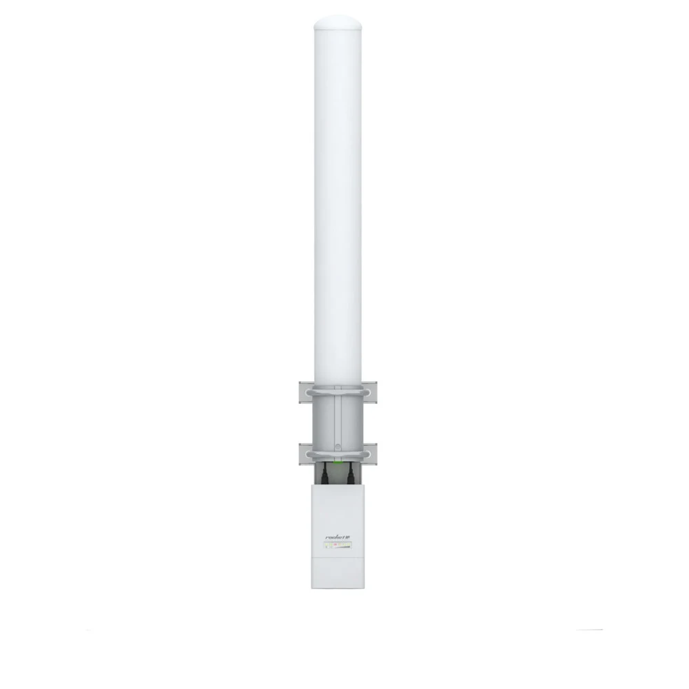 UBIQUITI AMO-2G10 Антенна внешняя всенаправленная MIMO 2x2, 10 дБ, 2,35-2,55 ГГц, 360°x12°, 2* RP-SMA (волны вертикальные/горизонтальные)