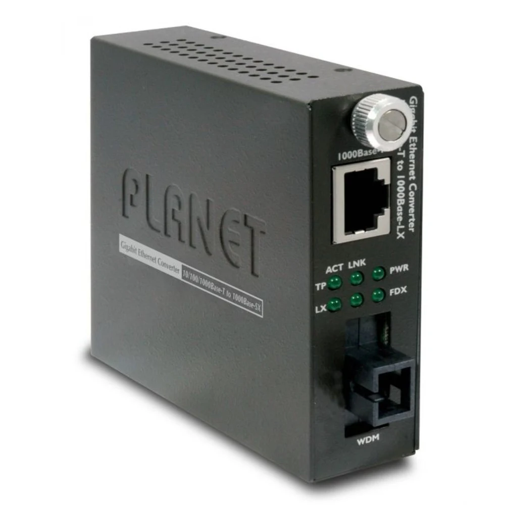 GT-806B60 медиа конвертер/ 10/100/1000Base-T to WDM Bi-directional Fiber Converter - 1550nm - 60KM