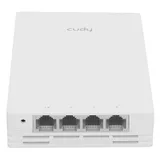 Точка доступа Wi-Fi CUDY AC1200 Gigabit Wall-Plate Access Point AC1200 Dual Band Gigabit Wall Plate Access Point, MT7621DAN+MT7613B+MT7603E, 867Mbps at 5GHz + 300Mbps at 2.4GHz, 1 x Gigabit PoE-IN P