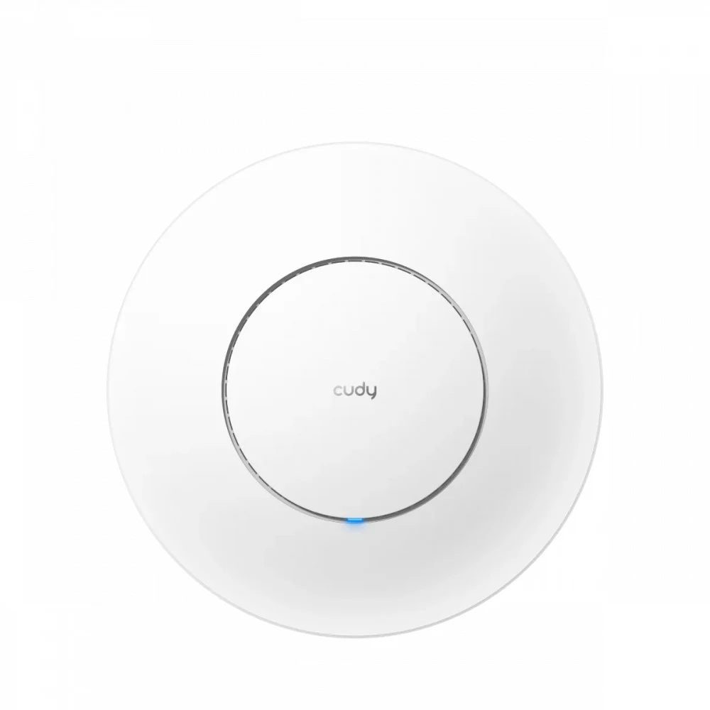 Точка доступа Wi-Fi CUDY AX3000 Wi-Fi 6 2 5G Access Point AX3000 Dual Band Ceiling Mount Wi-Fi 6 Access Point, Chipset MT7981, 802.11ax/ac/a/b/g/n, 2402Mbps at 5GHz + 574Mbps at 2.4GHz, 1 x 2.5G RJ4