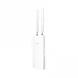 Точка доступа/AX3000 High Power WiFi 6 Gigabit Outdoor Access Point, 2402Mbps at 5GHz + 574Mbps at 2.4GHz, 1 x Gigabit RJ45, 2 Detachable Antennas, 802.3at/802.3af PoE or 48V passive PoE, IP65 Water