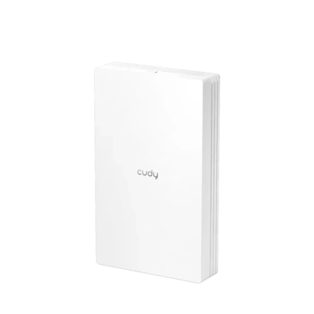 Точка доступа Wi-Fi CUDY AX3000 Gigabit Wall-Plate Wi-Fi 6 Access Point AX3000 Dual Band Wi-Fi 6 Wall Plate Access Point, Chipset MT7981+MT7531AE+MT7976CN, 802.11ax/ac/a/b/g/n, 2402Mbps at 5GHz + 57