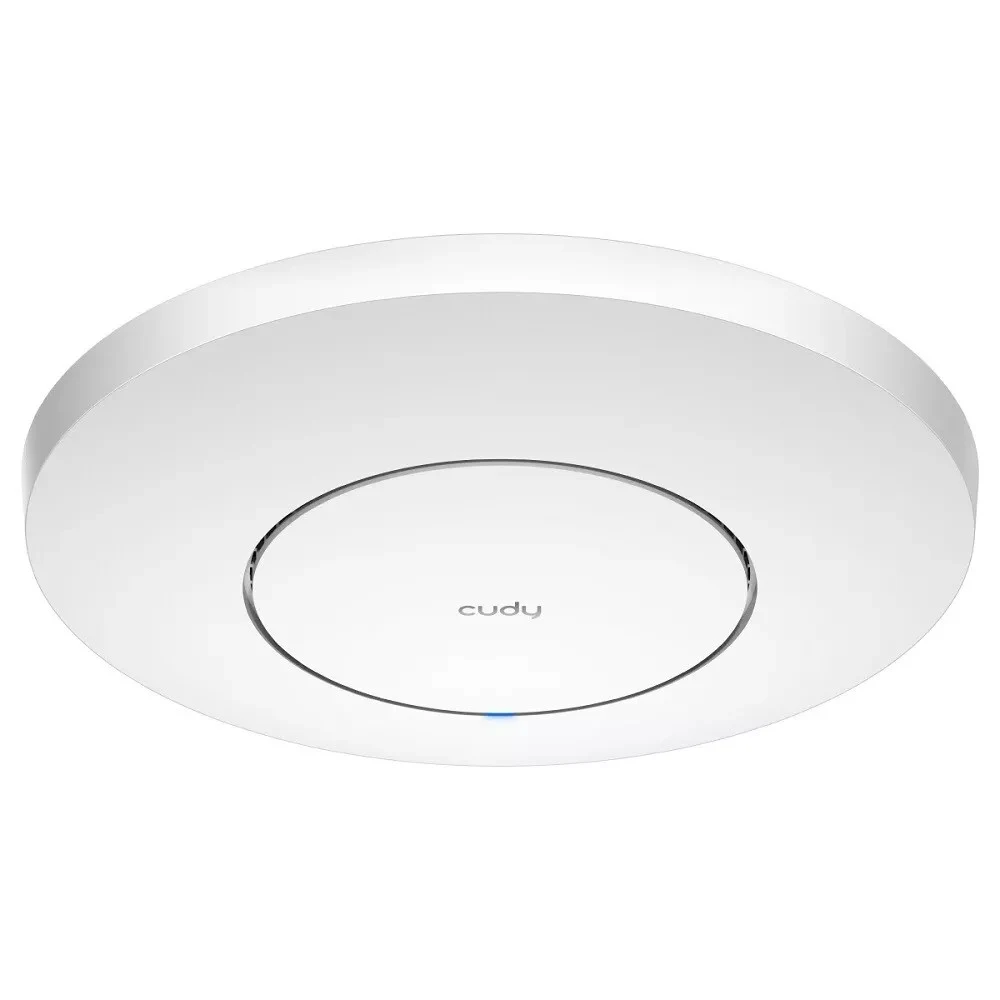 Точка доступа Wi-Fi CUDY AX3000 Wi-Fi 6 2 5G Access Point AX3000 Dual Band Ceiling Mount Wi-Fi 6 Access Point, Chipset MT7981, 802.11ax/ac/a/b/g/n, 2402Mbps at 5GHz + 574Mbps at 2.4GHz, 1 x 2.5G RJ4