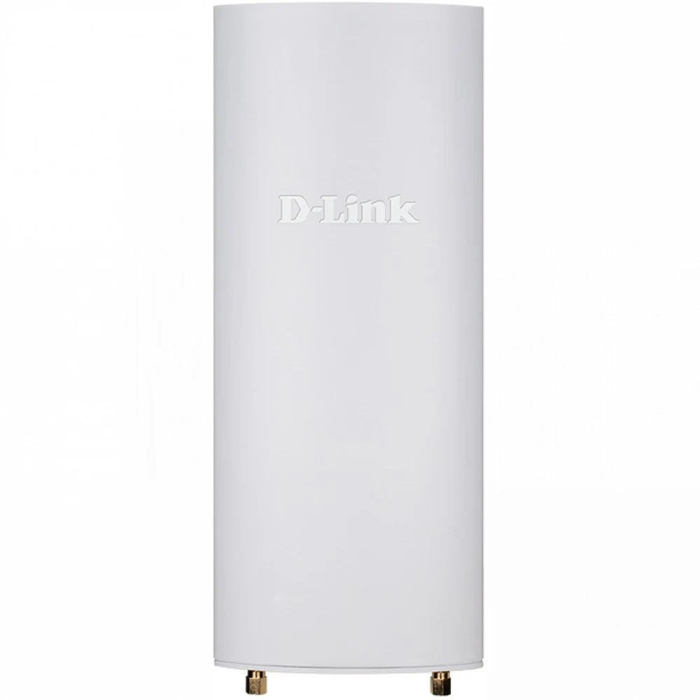 Точка доступа/ DWL-6720AP AC1300 Wi-Fi Outdoor Unified PoE Access Point, 1000Base-T LAN, 2x5dBi (5GHz)/3.5dBi (2,4GHz) internal antennas, 2xRP-SMA for external antennas, RJ45 Console, IP55, -40 to 5