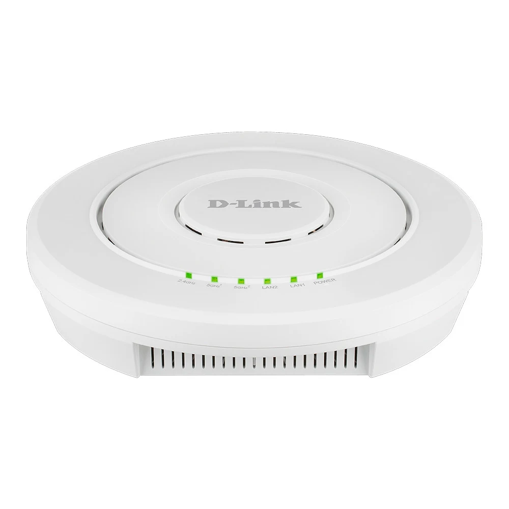 Точка доступа/ DWL-7620AP AC2200 Wi-Fi Unified PoE Access Point, 2x1000Base-T LAN, 2x4dBi (5GHz)/3dBi (2,4GHz) internal antennas, RJ45 Console, w/o power adapter