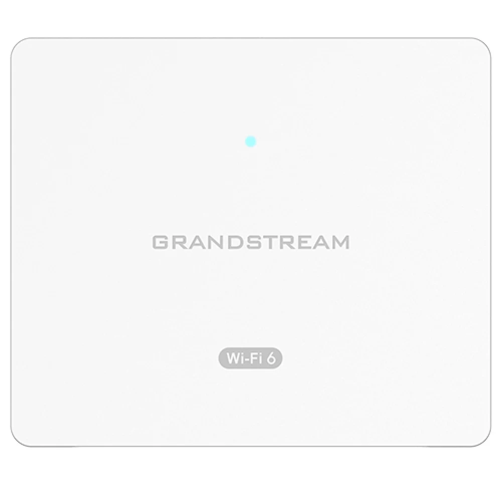 Точка доступа, Grandstream, GWN7604, 1x GbE PoE, 2x GbE with PSE, 1x GbE, 2.4G/5G, 802.11a/b/g/n/ac/ax, AX3000, Внутренняя