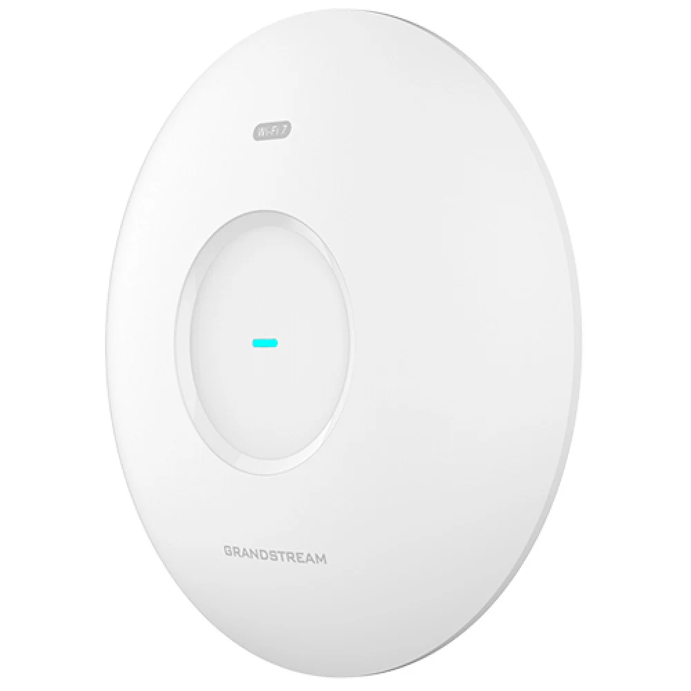 Точка доступа, Grandstream, GWN7670, Внутренняя, 2x 2500M WAN/LAN, 2.4G/5G, 802.11a/b/g/n/ac/ax/be, 802.3af/802.3at, Wi-Fi7, Суммарная пропускная способность беспроводной сети 3,6 Гбит/с