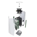 RBD25G-5HPacQD2HPnD Audience with 716MHz four core CPU, 256MB RAM, 2x Gigabit LAN, three wireless interfaces (built-in 2.4Ghz 802.11b/g/n two chain wireless with integrated antennas, built-in 5Ghz 8