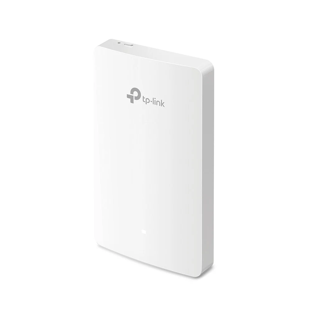 Точка доступа Wi-Fi TP-LINK EAP235-Wall AC1200 Двухдиапазонная настенная точка доступа, 866 Мбит/с на 5 ГГц и 300 Мбит/с на 2,4 ГГц, 4 гигабитных порта LAN, поддержка передачи питания с PoE 802.3af/