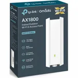 Wi-Fi точка доступа, TP-Link, EAP610-Outdoor, IEEE 802.11a/b/g/n/ac/ax, AX1800, OFDMA, MU-MIMO, 1 порт 10/100/1000T (PoE IEEE802.3at), уличная