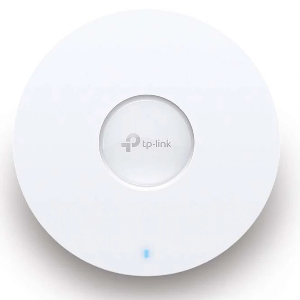 Точка доступа потолочная двухдиапазонная AX1800 GbE TP-Link EAP613 &lt GbE порт Ethernet RJ-45 с поддержкой PoE IEEE802.3at / Passive PoE 48 В (в комплект не входит), 574 Mbps на 2,4 GHz, 1201 Mbts