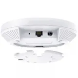 TP-Link EAP633, AX1800 Потолочная двухдиапазонная точка доступа Wi-Fi 6, 1 гиг. порт RJ45, до 574 Мбит/с на 2,4 ГГц + до 1201 Мбит/с на 5 ГГц, PoE 802.3at, 2 встр.антенны, MU-MIMO, БП нет в комплект