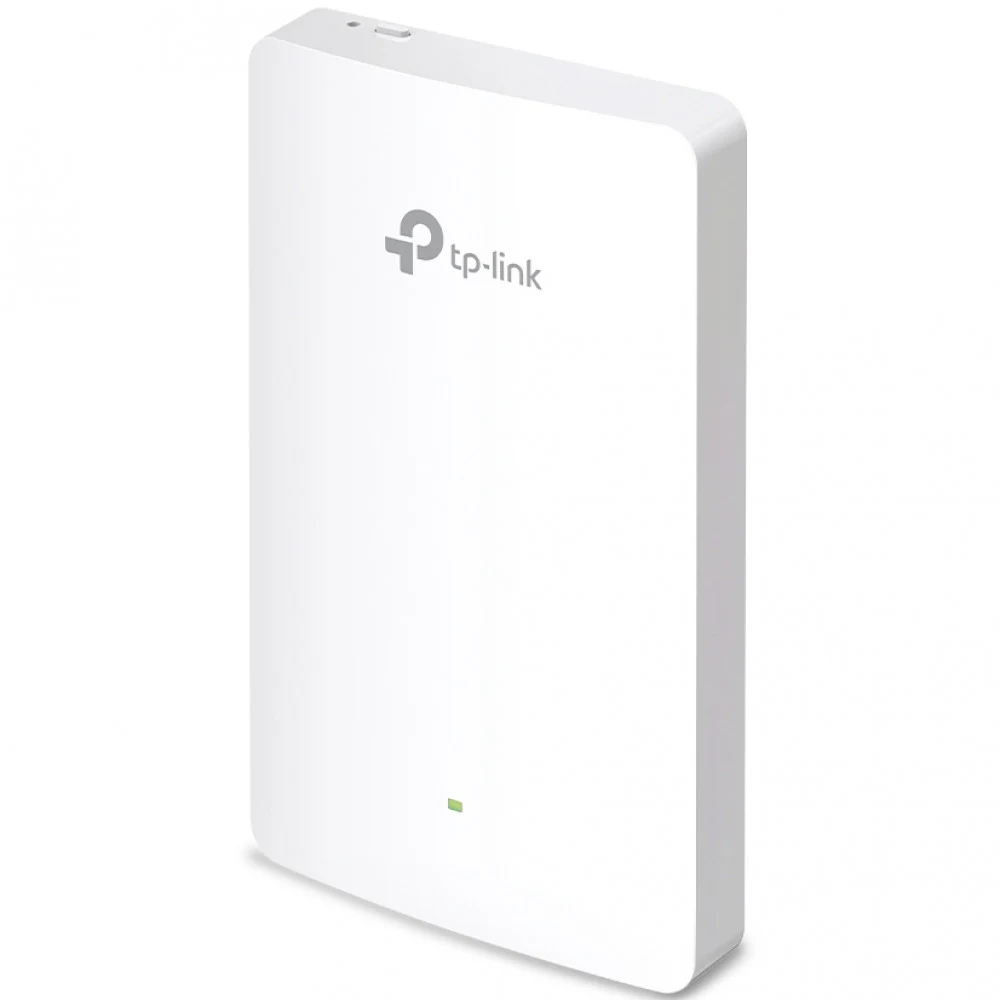 Точка доступа настенная двухдиапазонная AX1800 Tp-Link EAP615-Wall &lt 4 порта GbE LAN (1× Uplink + 3× Downlink) из них 1 GbE порт с поддержкой PoE IEEE802.3af/at и 1 GbE порт с поддержка PoE Out 13