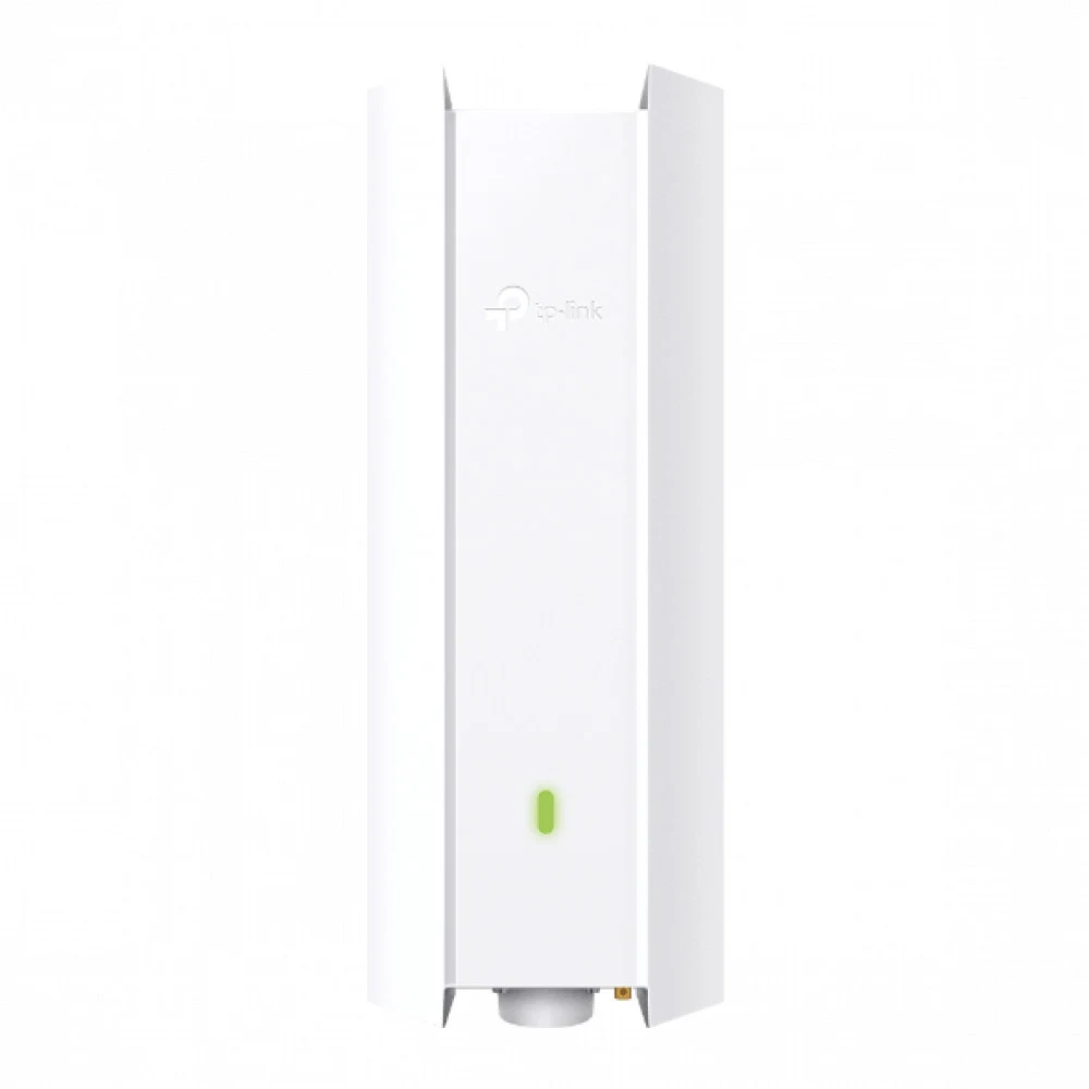 Уличная/Внутренняя точка доступа Wi‑Fi 6 AX1800 GbE TP-Link EAP623-Outdoor HD < GbE порт Ethernet RJ-45 с поддержкой PoE IEEE802.3at / Passive PoE 48 В (адаптер Passive PoE идёт в комплекте), 574
