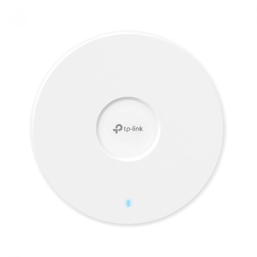 Точка доступа потолочная двухдиапазонная BE9300 10GbE TP-Link EAP772 &lt 2.5 Гбит/с порт Ethernet RJ-45 (с поддержкой PoE IEEE802.3bt, IEEE 802.11be/ax/ac/n/g/b/a, До 574 Мбит/с (2,4 ГГц) + до 2880