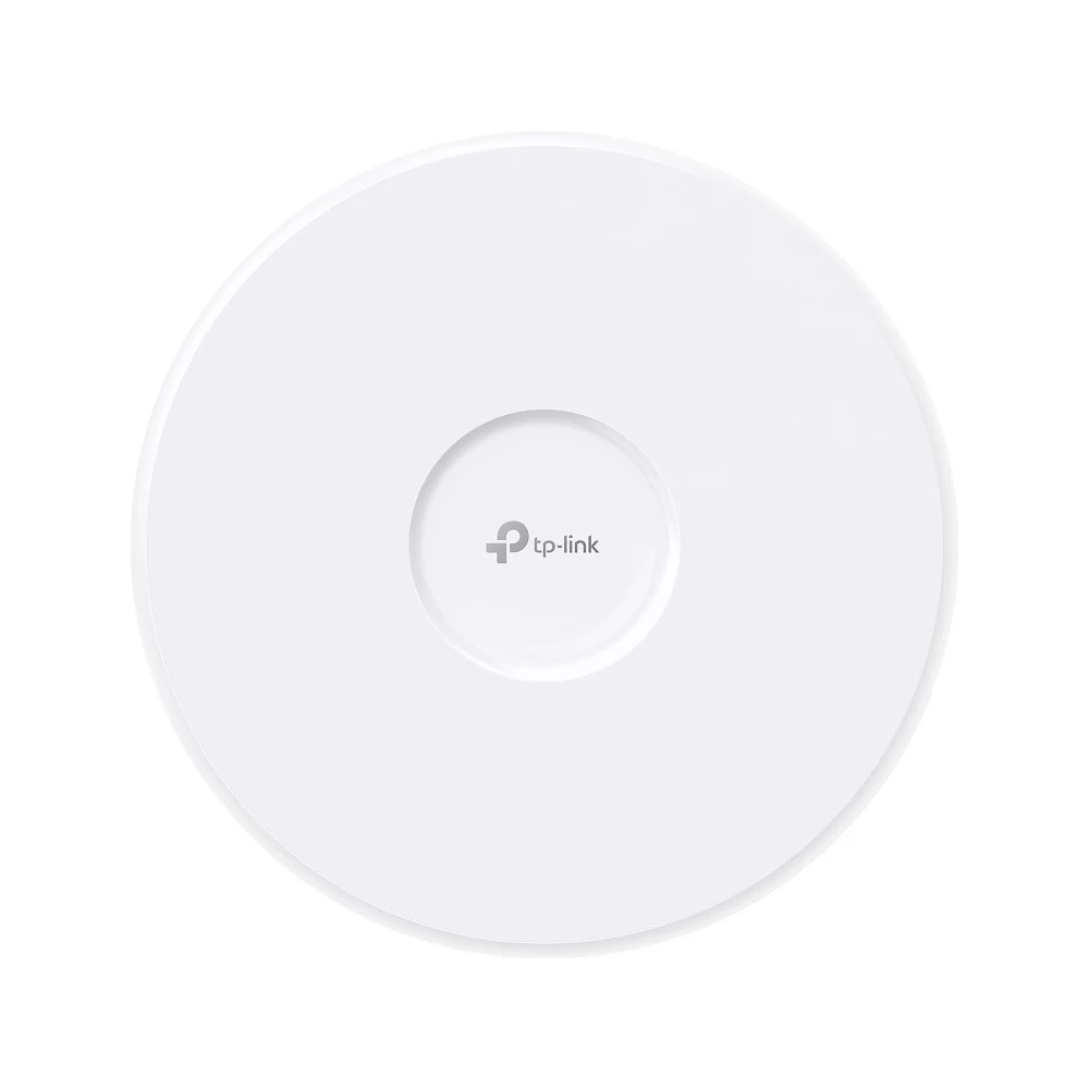 Точка доступа потолочная двухдиапазонная BE9300 10GbE TP-Link EAP773 &lt 10 Гбит/с порт Ethernet RJ-45 (с поддержкой PoE IEEE802.3bt, IEEE 802.11be/ax/ac/n/g/b/a, До 574 Мбит/с (2,4 ГГц) + до 2880 М
