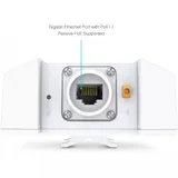 Уличная/Внутренняя точка доступа Wi‑Fi 6 AX3000 GbE TP-Link EAP650-Outdoor <GbE порт Ethernet RJ-45 с поддержкой PoE IEEE802.3at / Passive PoE 48 В (адаптер Passive PoE идёт в комплекте), 574 Mbps н