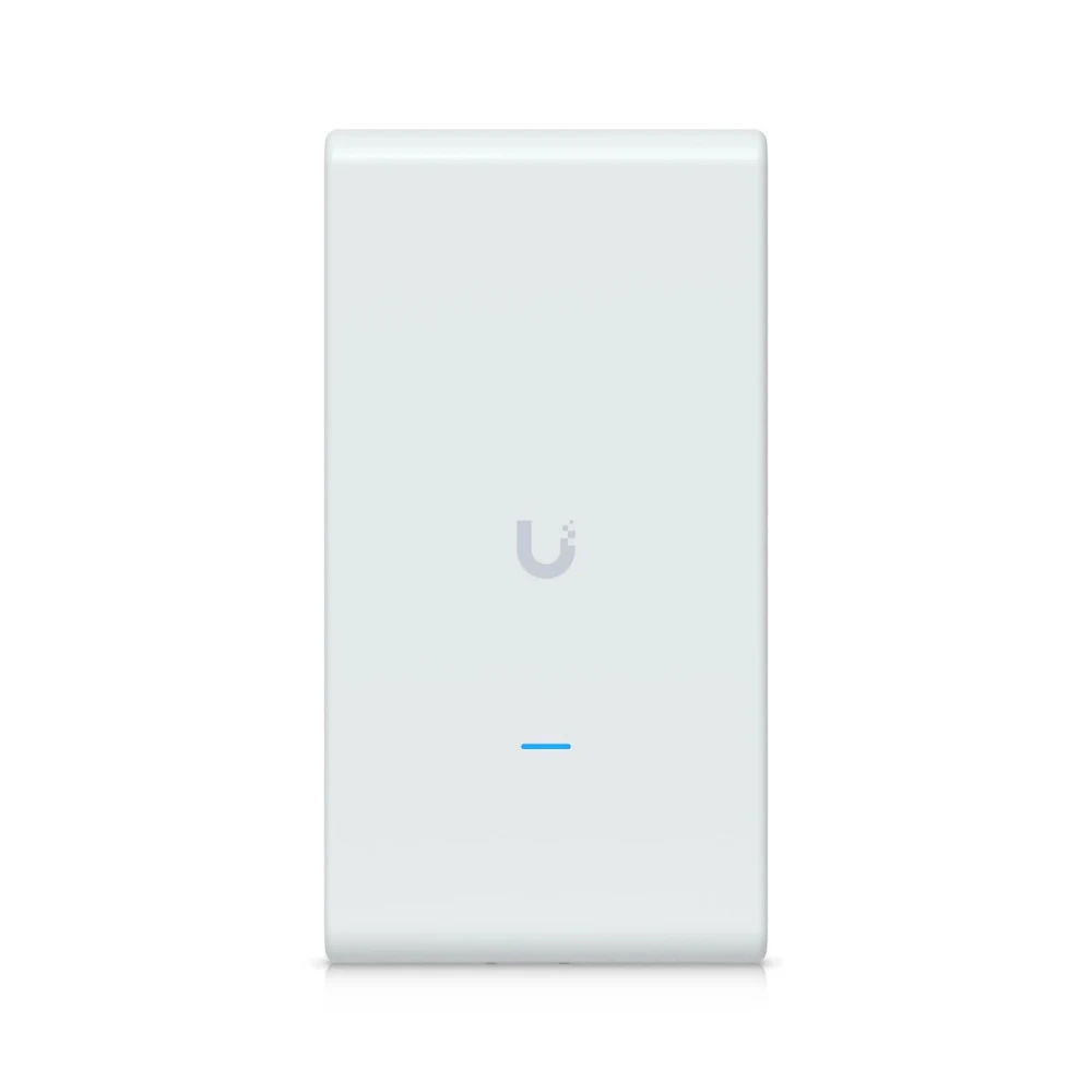 Беспроводная точка доступа, Ubiquiti, U6-Mesh-Pro, 802.11a/b/g/n/ac/ax, AX3000, 2 порта 10/100/1000 RJ45, 250 клиентов, PoE 802.3af, с адаптером питания, Уличная