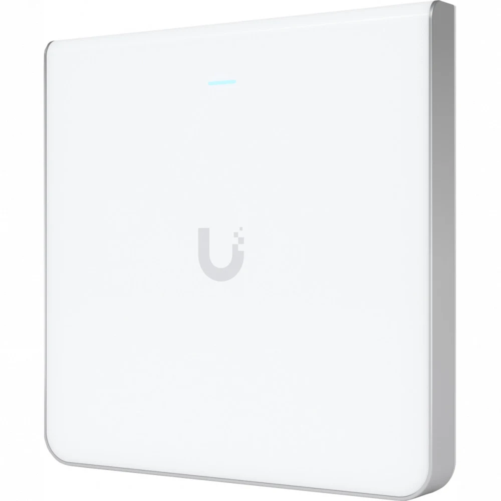 Wall-mount WiFi6 AP with 2.5 GbE, built-in POE switch, 10.2 Gbps over-the-air speed and 600+ client capacity