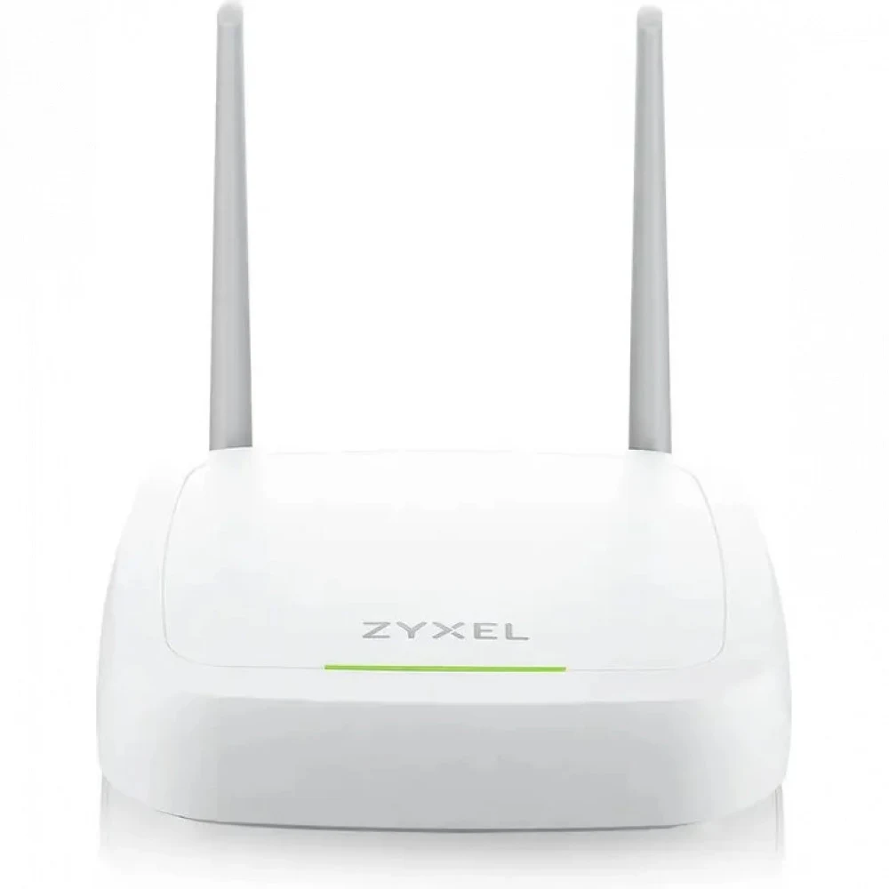 Точка доступа Точка доступа Zyxel NebulaFlex NWA30BE, Wi-Fi 7 (BE5100), MU-MIMO 2x2+2x2, внешние несъемные антенны, 1xLAN 2.5GE, без поддержки 802.1x и Captive portal, питание только DC (БП в компле