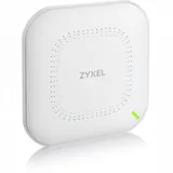Гибридная точка доступа Zyxel NebulaFlex NWA90AX, WiFi 6, 802.11a/b/g/n/ac/ax (2,4 и 5 ГГц), MU-MIMO, антенны 2x2, до 575+1200 Мбит/с, 1xLAN GE, PoE, защита от 4G/5G, БП в комплекте