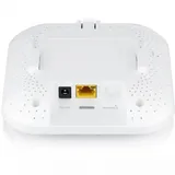 Гибридная точка доступа Zyxel NebulaFlex NWA90AX, WiFi 6, 802.11a/b/g/n/ac/ax (2,4 и 5 ГГц), MU-MIMO, антенны 2x2, до 575+1200 Мбит/с, 1xLAN GE, PoE, защита от 4G/5G, БП в комплекте