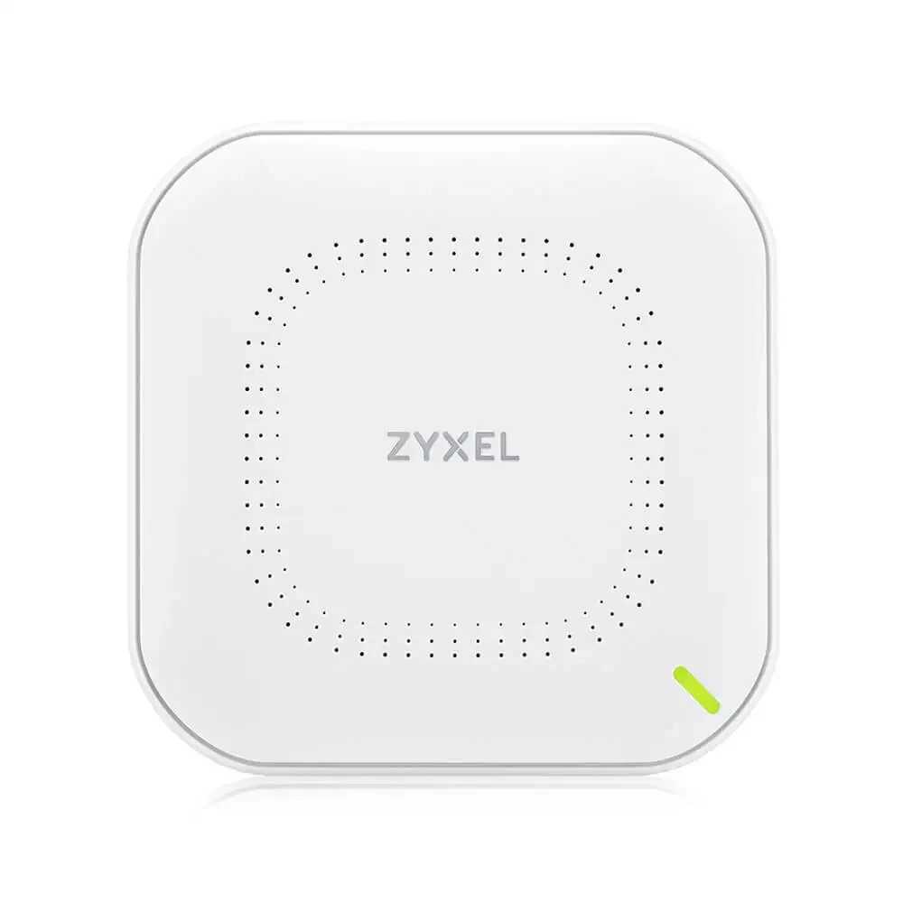 Точка доступа/ Точка доступа Zyxel NebulaFlex NWA90AX PRO, WiFi 6, 802.11a/b/g/n/ac/ax (2,4 и 5 ГГц), MU-MIMO, антенны 3x3, до 575+2400 Мбит/с, 1xLAN 2.5GE, PoE, защита от 4G/5G, БП в комплекте