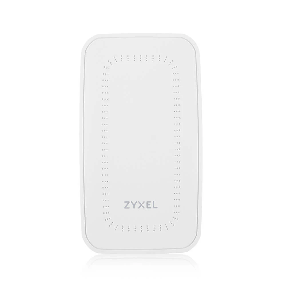 Точка доступа/ Access point Zyxel NebulaFlex Pro WAX300H, WiFi 6, 802.11a/b/g/n/ac/ax (2.4 and 5 GHz), MU-MIMO, wall-mounted, 2x2 antennas, up to 575+2400 Mbps, 4xLAN GE (1x PoE out), 3G/4G protecti