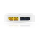 Точка доступа Zyxel NebulaFlex Pro WAX300H, WiFi 6, 802.11a/b/g/n/ac/ax (2,4 и 5 ГГц), MU-MIMO, настенная, антенны 2x2, до 575+2400 Мбит/с, 4xLAN GE (1x PoE out), защита от 3G/4G, PoE only