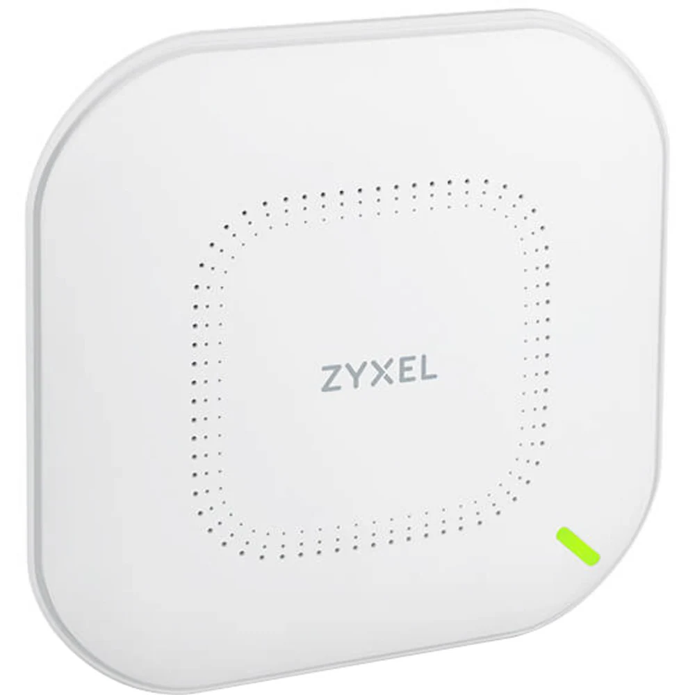 Точка доступа/ ZYXEL WAX610D NebulaFlex Pro Hybrid Access Point, WiFi 6, 802.11a / b / g / n / ac / ax (2.4 and 5 GHz), MU-MIMO, 4x4 dual-pattern antennas, up to 575 + 2400 Mbps, 1xLAN 2.5GE, 1xLAN