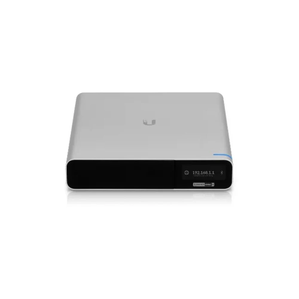 UBIQUITI CloudKey+ Pre-installed 1TB HDD Connect and power using PoE Optional USB-C power with Quick Charge 2.0/3.0 compliant adapter only Includes full UniFi application suite for device management