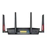 ASUS WiFi ADSL Router DSL-AC88U (ADSL RG11+ WLAN 3100Mbps Dual-band 2.4GHz+5.1GHz 802.11a.c+4xGLAN RG45 +1xUSB3.0+1xUSB2.0) 4x ext Antenna