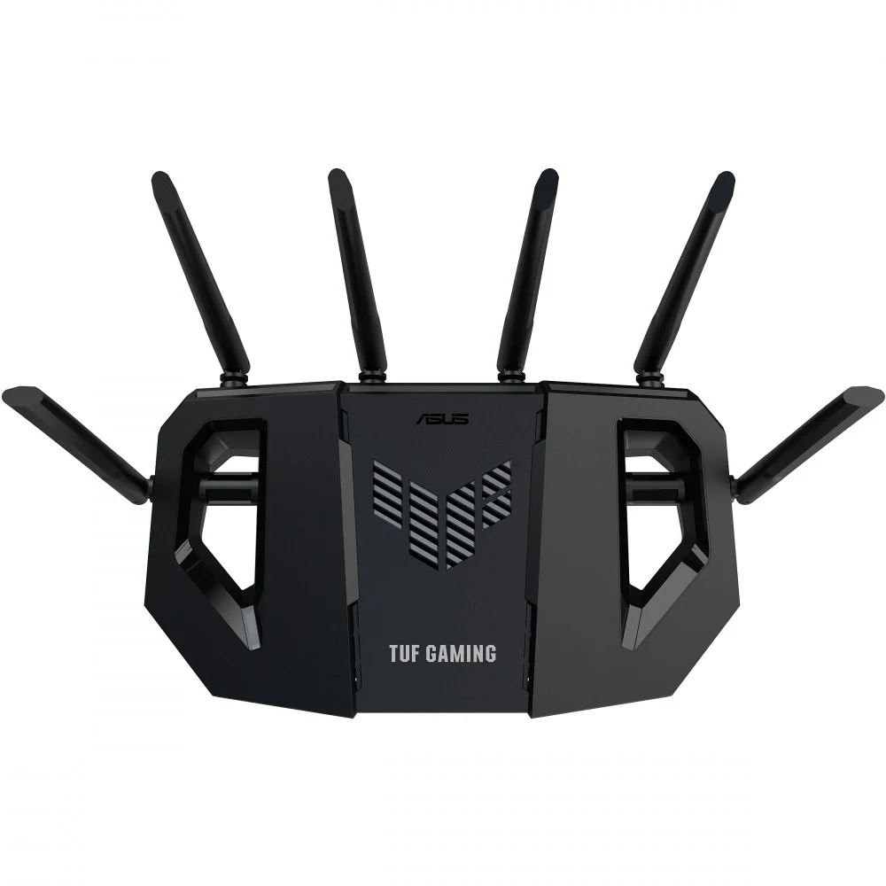 Сетевой маршрутизатор со встроенной беспроводной точкой доступа, ASUS, TUF-BE6500, WiFi 7, 802.11be, BE6500, 1x2.5G-WAN, 3x2.5-LAN, 1xUSB 3.0