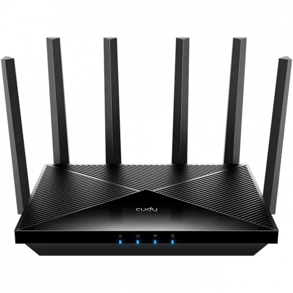Маршрутизатор CUDY BE6500 2.5G Wi-Fi 7 Router BCM6766 2.0 GHz Quad-core, ARM Cortex-A7 128 MB (1 Gbit) NAND 512 MB (4 Gbit) DDR4 5765 Mbps 688 Mbps 4T4R (4×4 MIMO) 2T2R (2×2 MIMO) 6× Fixed 5.27dBi 5