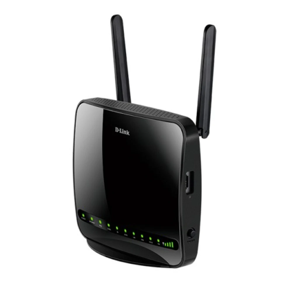 Маршрутизатор D-Link DWR-956/4HDB1E Wireless AC1200 4G LTE Router with 1 USIM/SIM Slot, 1 10/100/1000Base-TX WAN port, 4 10/100/1000Base-TX LAN ports.802.11b/g/n/ac compatible, 802.11AC up to 866Mbp