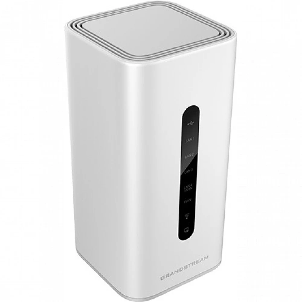 Grandstream GWN7062 dual-band Gigabit Wi-Fi 6 VPN router, 5 gigabit ports,Dual-band 1.77 Gbps 2x2:2 MU-MIMO,Supports up to 256 concurrent wireless client devices, Supports Mesh networking &amp wired