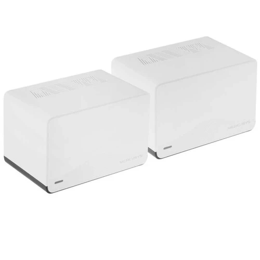 Бесшовный Mesh роутер Mercusys Halo H27BE (HALO H27BE(2-PACK)) BE3600 10/100/1000BASE-TX белый (упак.:2шт)