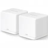 Домашняя Mesh Wi-Fi система GbE AC1300 Mercusys Halo H30G (2-pack) <Бесшовный роуминг, 867 Mbps on 5 GHz, 400 Mbps on 2.4 GHz, 802.11ac/a/b/g/n, 2 GbE порта WAN/LAN (автоопределение), площадь покрыт
