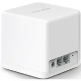 Домашняя Mesh Wi-Fi система GbE AC1300 Mercusys Halo H30G (2-pack) <Бесшовный роуминг, 867 Mbps on 5 GHz, 400 Mbps on 2.4 GHz, 802.11ac/a/b/g/n, 2 GbE порта WAN/LAN (автоопределение), площадь покрыт