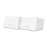 Домашняя Mesh Wi-Fi система GbE BE9300 Mercusys Halo H90X(2-pack) Wi-Fi 7 Скорость: 574 Мбит/с для 2.4 ГГц + 2880 Мбит/с для 5 ГГц + 5760 Мбит/с для 6 ГГц 3 × порта 2.5 Гбит/с (автоопределение WAN/L
